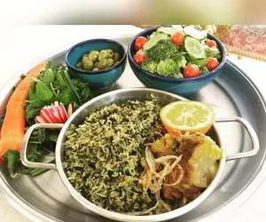 طرز تهیه لوبیا پلو شیرازی
