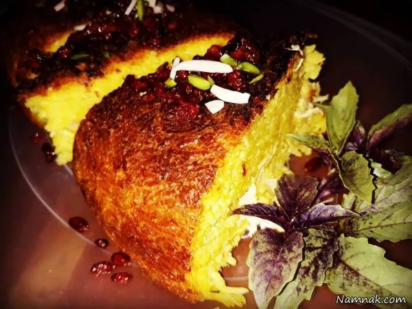 طرز تهیه ته چین شیرازی