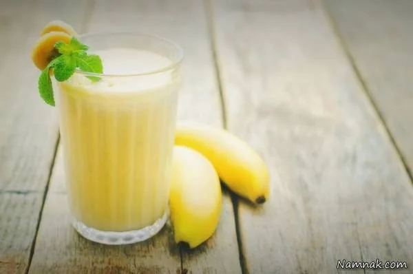 اسموتی وانیلی موز و آناناس