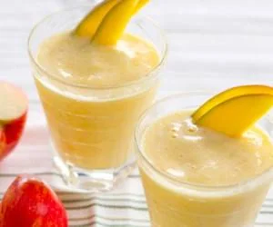 اسموتی سیب و انبه