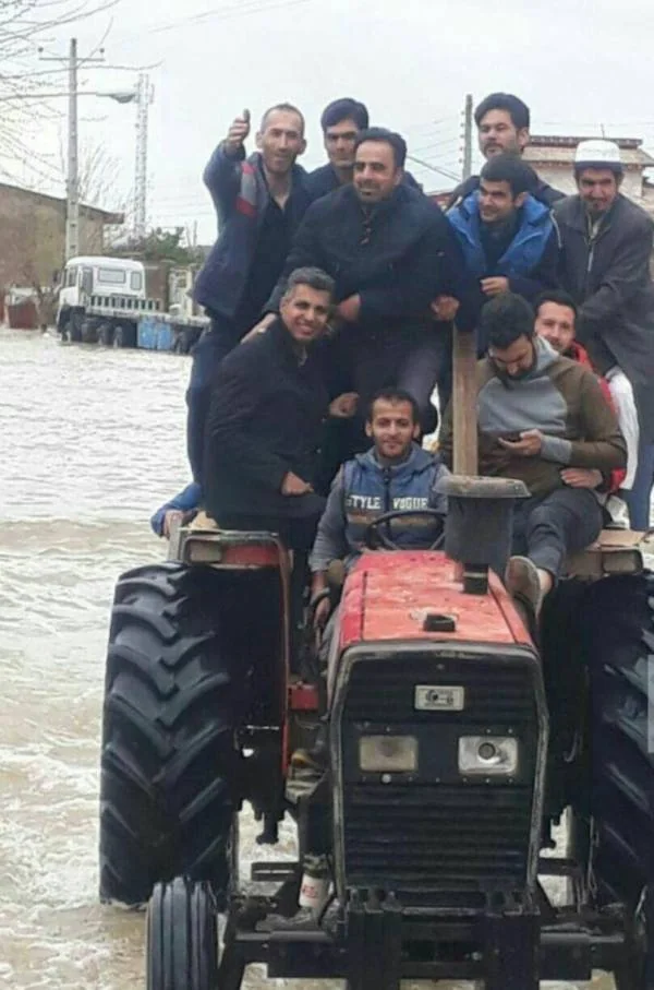عادل فردوسی پور در گلستان 