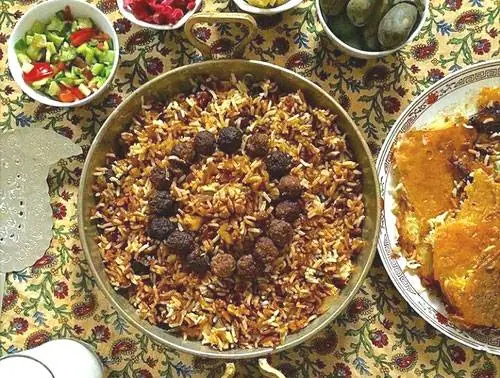 قنبر پلو شیرازی