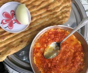 طرز تهیه املت با رب و گوجه ; به سبک قهوه خانه ها