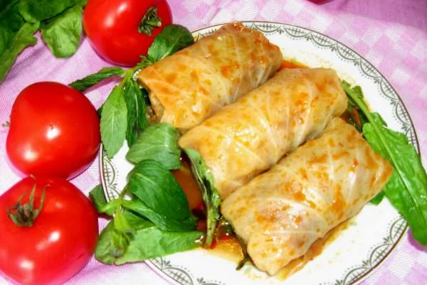 بورک با کلم برگ