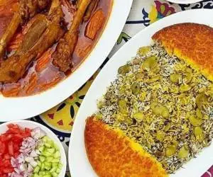 باقلا پلو