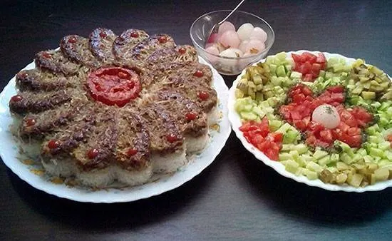 ته چین تاس کباب