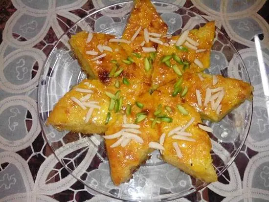 پخت کوکوی شیرین 