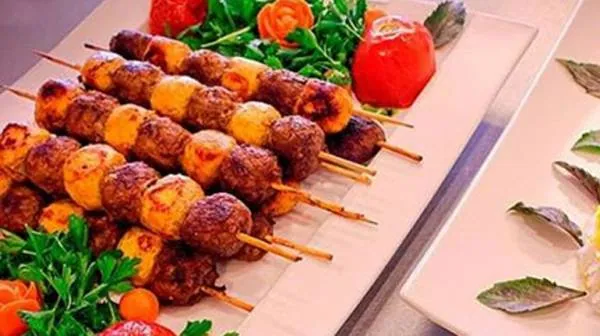 کباب مخلوط مرواریدی