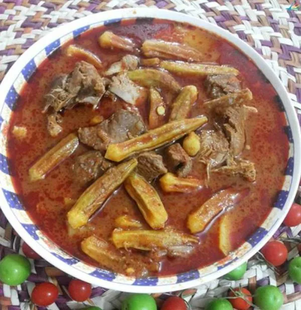  آبگوشت بامیه