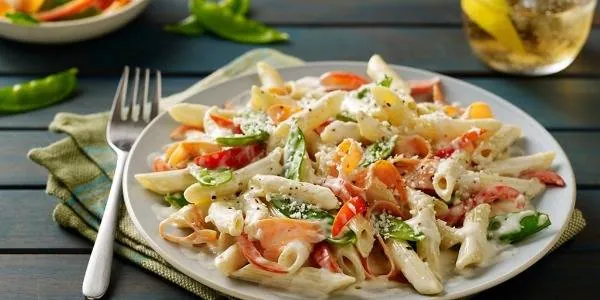 طرز تهیه اسپاگتی با سبزیجات