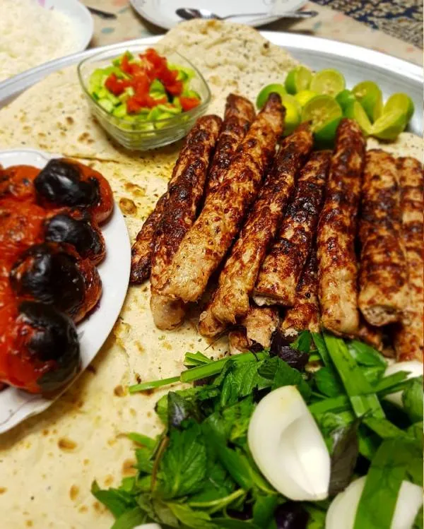 کباب کوبیده بوقلمون