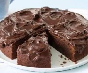 کیک شکلاتی بدون فر