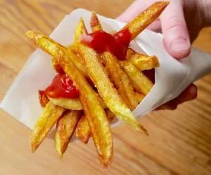 Food with potatoes