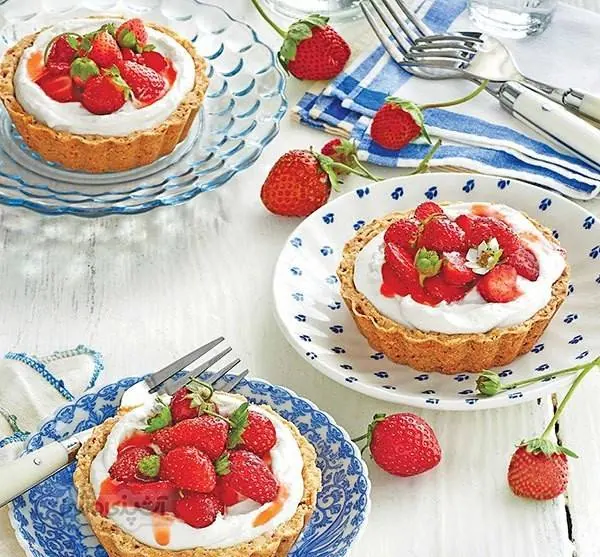 تهیه پای توت فرنگی