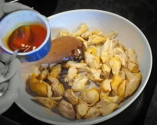 ته چین مرغ در فر