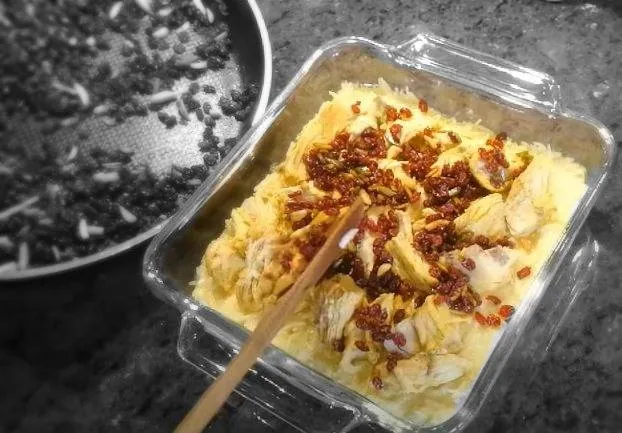 طرز تهیه ته چین مرغ