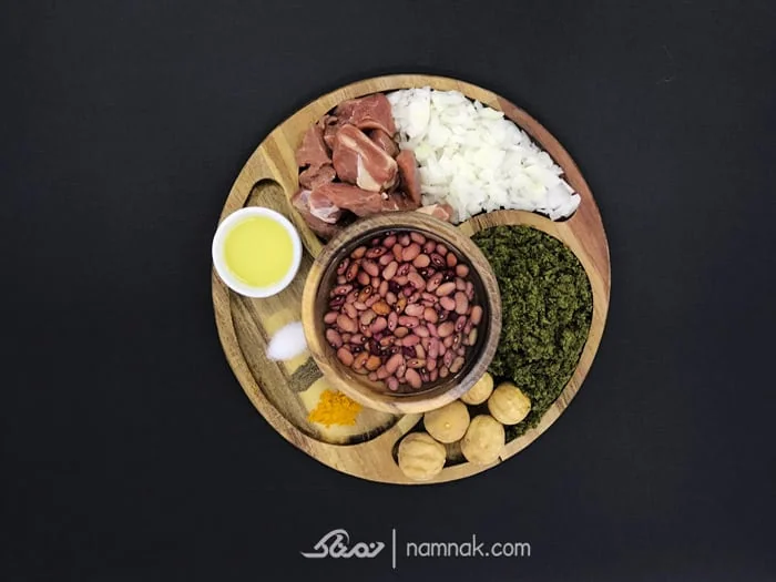 مواد لازم قورمه سبزی
