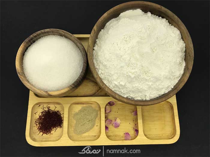 مواد لازم حلوا