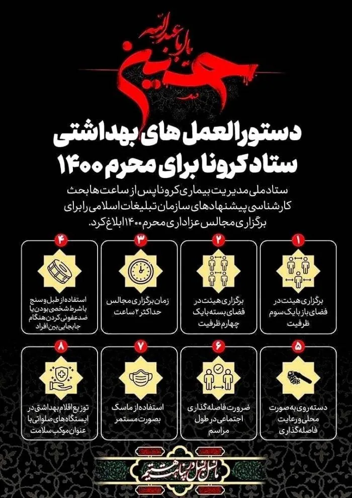 شرایط محرم در کرونا