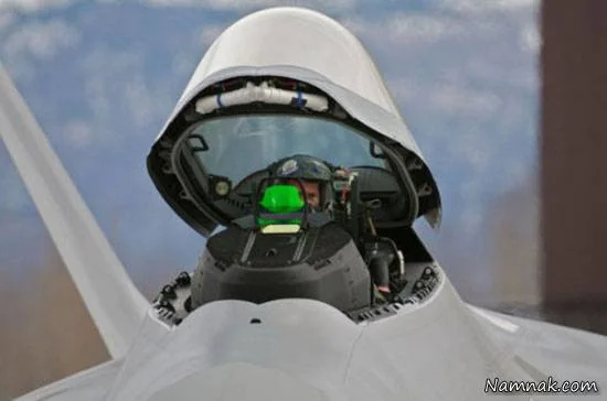 عکس داخل جت جنگی