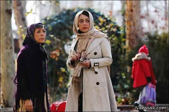 شقایق فراهانی و مادرش در فیلم خانوم