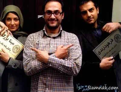 حامد کمیلی ، مهناز افشار و رامبد جوان در فیلم پسر آدم دختر حوا