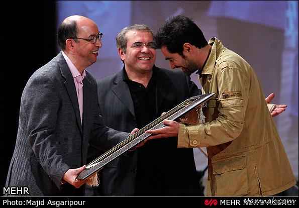 شهاب حسینی در اکران فیلم ساکن طبقه وسط