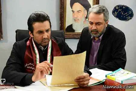 حسن جوهرچی و حسام نواب صفوی در سریال برابراصل