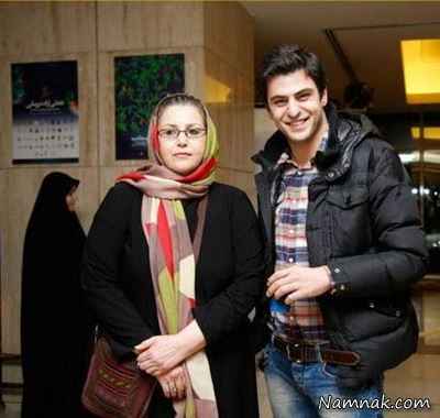 علی ضیاء و مادرش