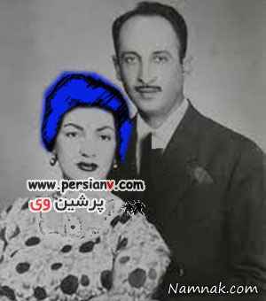 مرتضی احمدی و همسرش