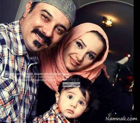 پسر، عروس و نوه انوشیروان ارجمند