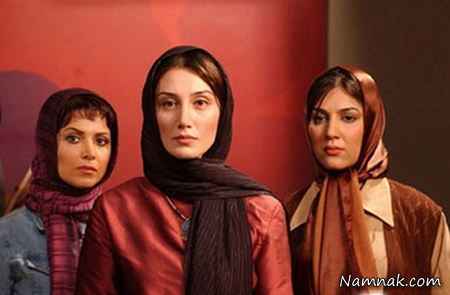 هدیه تهرانی و کمند امیرسلیمانی و لاله اسکندری در فیلم شبانه