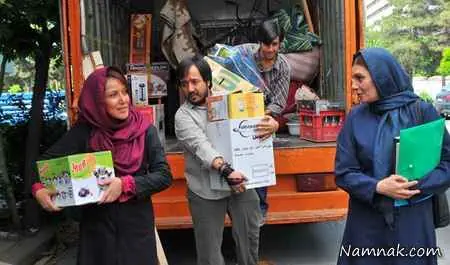 هنگامه قاضیانی و پانته آ بهرام در فیلم میگرن