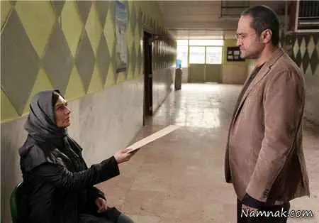 هنگامه قاضیانی و رامبد جوان در فیلم آزادی مشروط