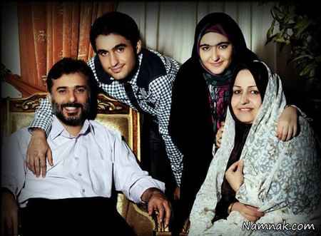 عکس خانوادگی جواد هاشمی