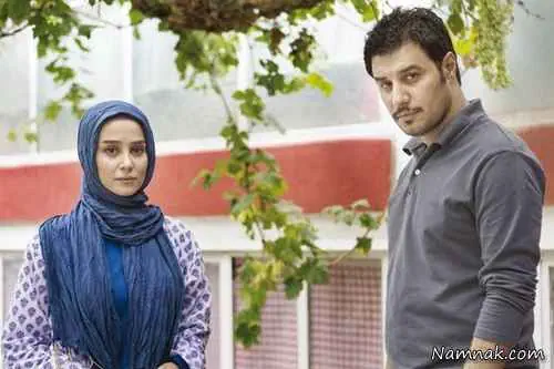 الناز حبیبی و جواد عزتی 