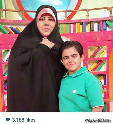 امیرمحمد متقیان و مادرش