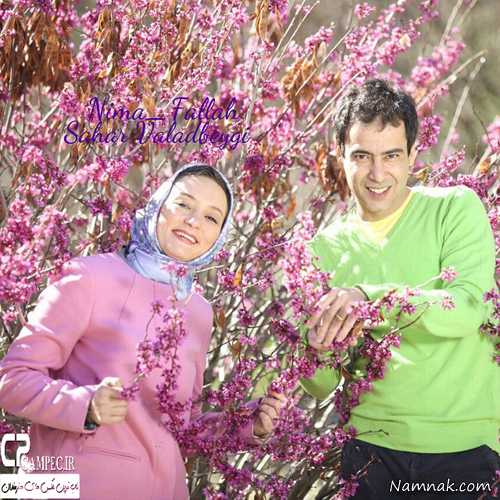 نیما فلاح و همسرش سحر ولدبیگی