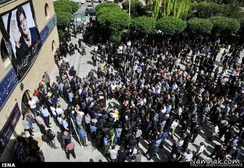 مراسم تشییع مهران دوستی 