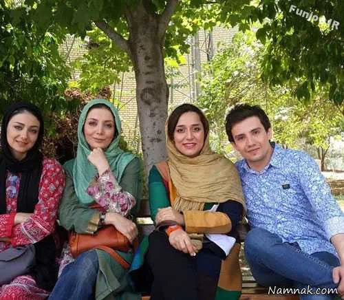 رویا میرعلمی ، ویدا جوان ، امیر کاظمی و همسرش
