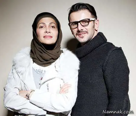 امین حیایی و نیلوفر خوش خلق