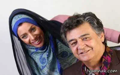 رضا رویگری و همسرش