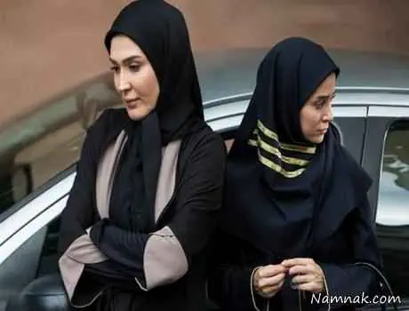 الناز حبیبی و زهره فکور صبور در سریال دردسرهای عظیم