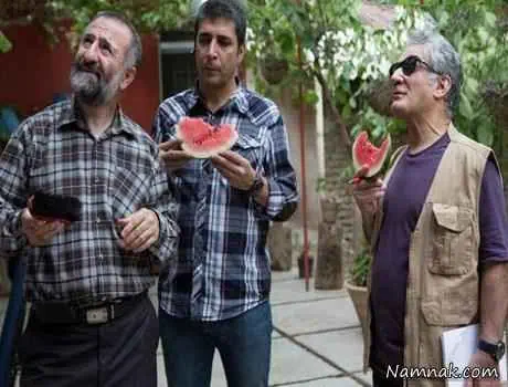 مهدی هاشمی ، مهران رجبی و امیر غفارمنشدر سریال دردسرهای عظیم