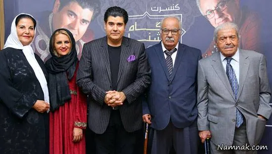 ناصر ملک مطیعی در کنسرت سالار عقیلی 