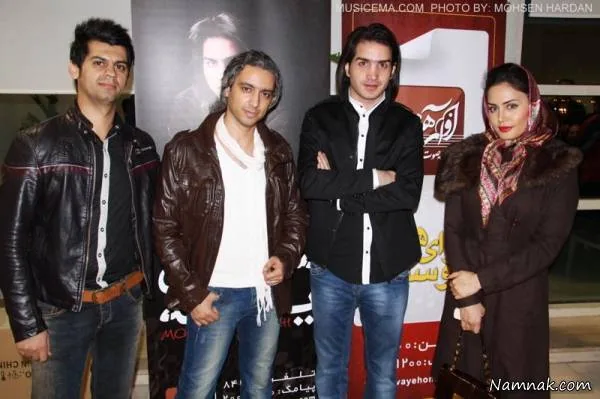 الناز شاکردوست و محسن یگانه و مازیار فلاحی