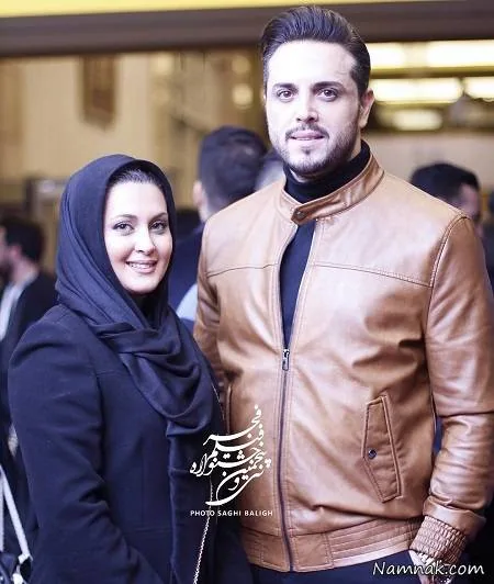 پدرام کریمی و همسرش یاسمن