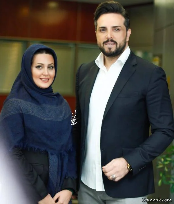 پدرام کریمی و همسرش