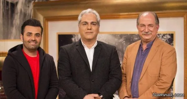 مهران مدیری و آتیلا پسیانی و میثم ابراهیمی