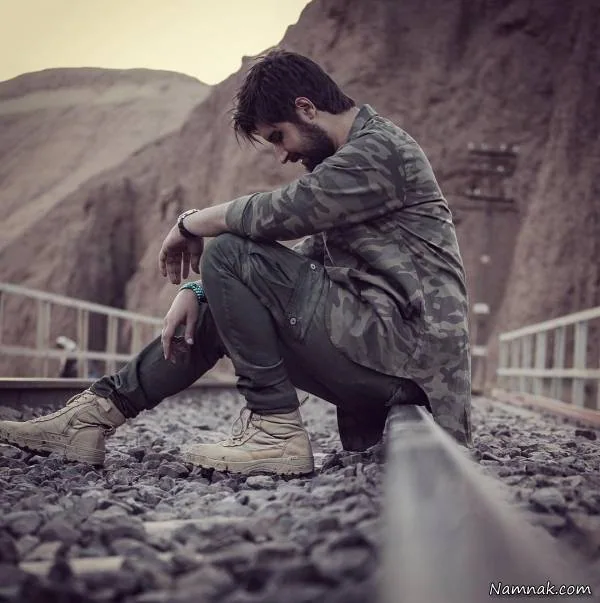 حامد زمانی روی ریل